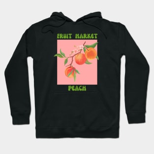 Fruit market peach Hoodie